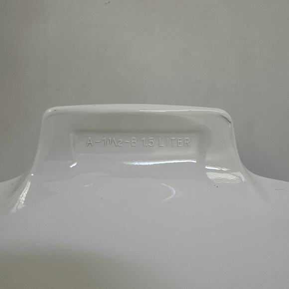 VINTAGE 2 Corning Ware Shadow Iris Casserole Dish A-1-B NO Lid 1 & 1.5 Liter MCM - Picture 13 of 15